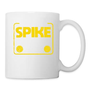 Que le pic soit avec toi drôle de joueur de volley-ball - Mug blanc - blanc - Droite