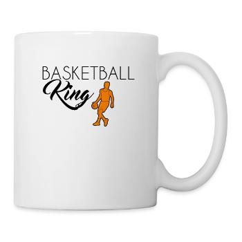 Basketball King - Tasse - Weiß - Rechts