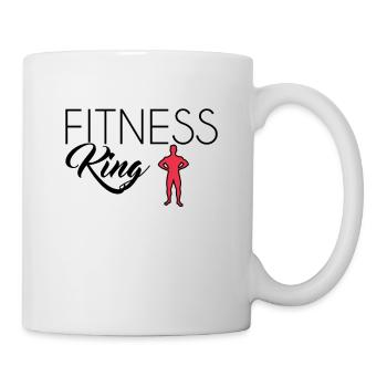 Fitness king - Mug - white - Right