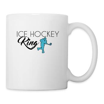 Eishockey King - Tasse - Weiß - Rechts