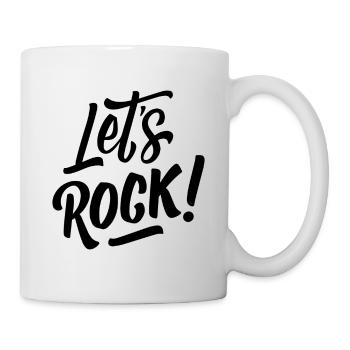 Let's Rock - Rock Music Rock & Roll - Mug - white - Right