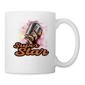 Stehen Sie Im Mittelpunkt Mit Unserem Super - Tasse - Weiß - Rechts