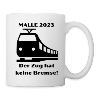 Auf nach Mallorca! Für Malle Fans - Partydesign! - Tasse - Weiß - Rechts