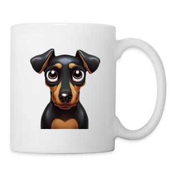 Delightful Doberman Pawsomeness - Mug - white - Right