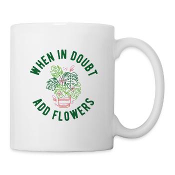 Landschaftsgärtner Hobbygärtner Gärtner - Tasse - Weiß - Rechts