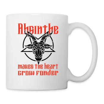 Satan Beelzebub Teufel Gothic Pentagram Mystisch - Tasse - Weiß - Rechts