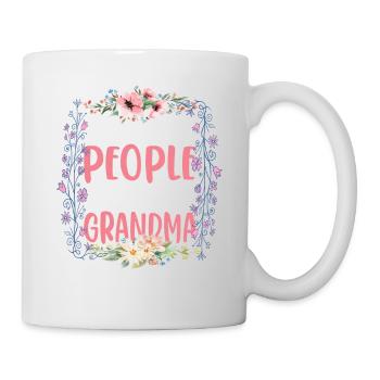 My Favorite People Call Me Grandma 3 - Tasse - Weiß - Rechts