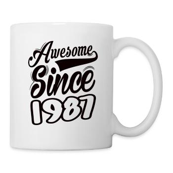 Awesome Since 1987 - Mug - white - Right