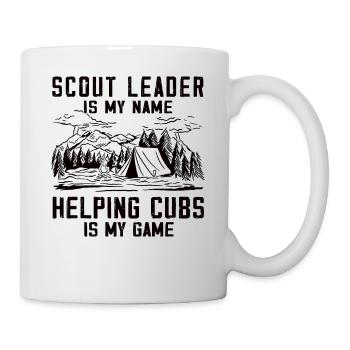 Camping Scoutmaster - Drôle de chef scout - Mug blanc - blanc - Droite