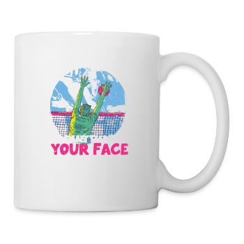 Je suis désolé, c’était ton visage que j’ai - Mug blanc - blanc - Droite