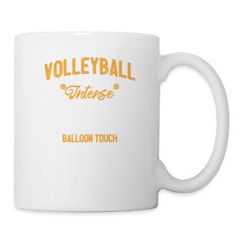 Volleyball ist nur eine wirklich intensive Version - Tasse - Weiß - Rechts
