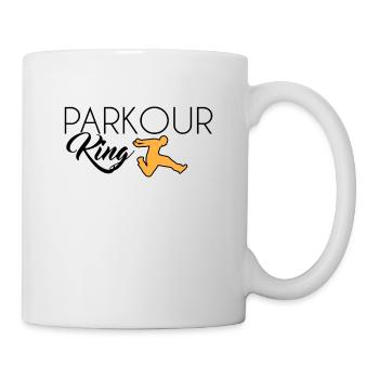 Roi Parkour - Mug blanc - blanc - Droite