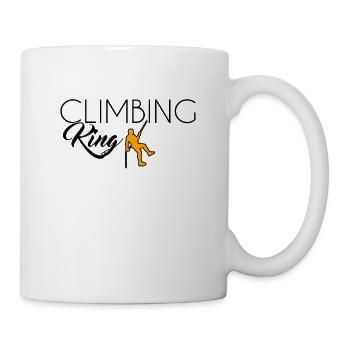 Roi de l’escalade - Mug blanc - blanc - Droite