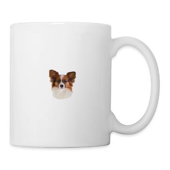 Beware of the master, harmless Papillon - Tasse - Weiß - Rechts