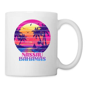 Nassau Bahamas Islands Caribbean Cruise - Mug - white - Right