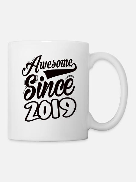 Awesome Since 2019 - Tasse - Weiß