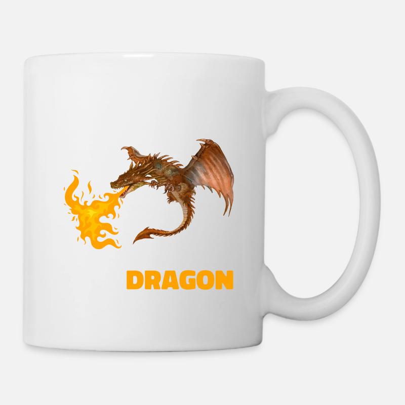 Sei immer du selbst, es sei denn, du kannst ein Drache sein - Tasse - Weiß