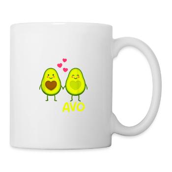 Du bist alles, was ich mir von AVO gewünscht habe - Tasse - Weiß - Rechts