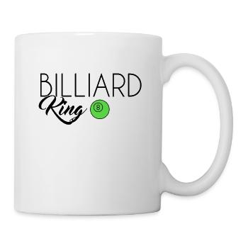 Billiard King - Tasse - Weiß - Rechts