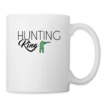 Roi de la chasse - Mug blanc - blanc - Droite