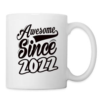 Génial depuis 2022 - Mug blanc - blanc - Droite