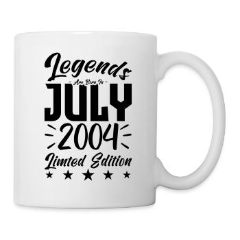 Naissance En Juillet 2004. Cadeau d'anniversaire. - Mug blanc - blanc - Droite