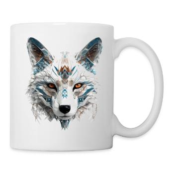 Fox Animal Lover Gift Motif animal sauvage - Mug blanc - blanc - Droite
