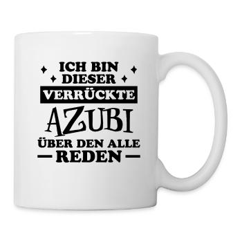 Azubi Spruch Lehrling Auszubildende Azubi Geschenk - Tasse - Weiß - Rechts