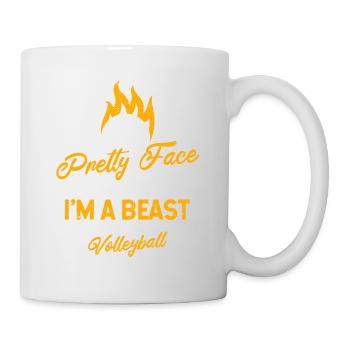 Ne vous laissez pas berner par le joli visage - Mug blanc - blanc - Droite