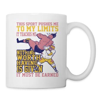 This Sport Pushes Me To My Limits 3 - Mug - white - Right