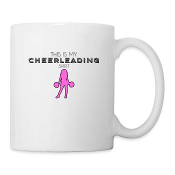Chemise de cheerleading - Mug blanc - blanc - Droite