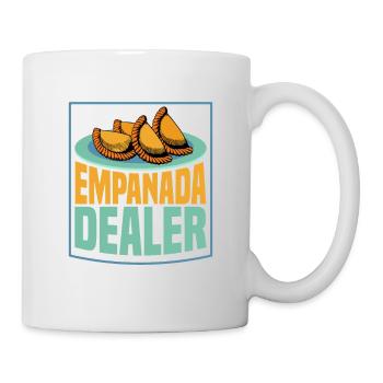 Empanada Dealer Food Dessert Latin Pastry - Tasse - Weiß - Rechts