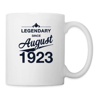 100th Birthday Legendary August 1923 Volume 23 - Mug - white - Right