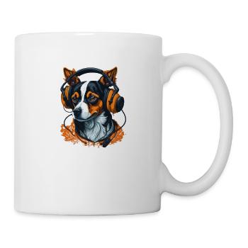 best dog dad ever - Mug - white - Right