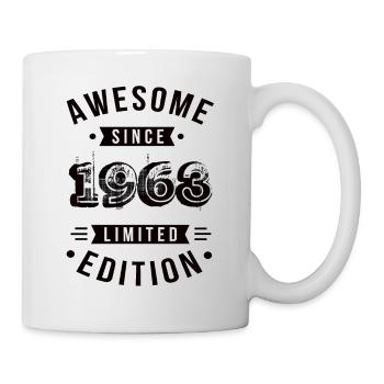 Génial depuis 1963 édition limitée - Mug blanc - blanc - Droite