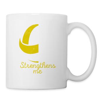 Doing all things through Christ Philippians 4:13 - Mug - white - Right
