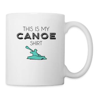 Chemise de canoë - Mug blanc - blanc - Droite
