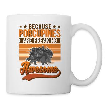 Porcupine Gift Porcupine - Mug - white - Right