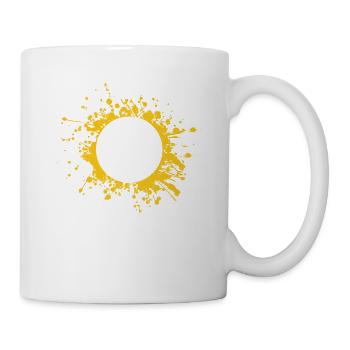 Volleyball de plage Drôle de jeu de sports d’équipe - Mug blanc - blanc - Droite