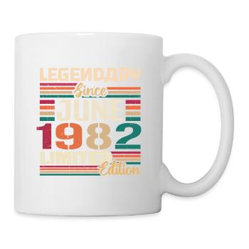 Legendary June 1982 Limited Edition June 1982 - Tasse - Weiß - Rechts