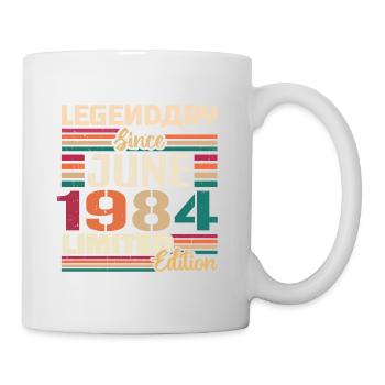 Legendary June 1984 Limited Edition June 1984 - Tasse - Weiß - Rechts