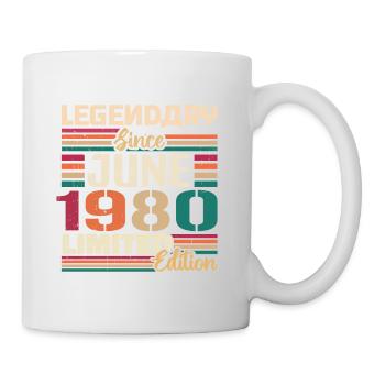 Legendary June 1980 Limited Edition June 1980 - Tasse - Weiß - Rechts