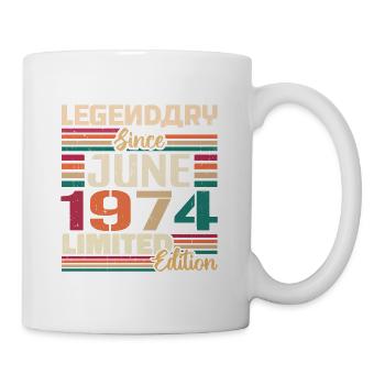 Legendary June 1974 Limited Edition June 1974 - Tasse - Weiß - Rechts