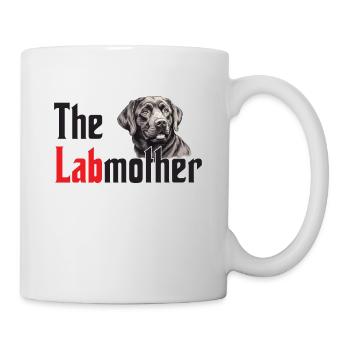 Le Labmother, design Labrador amusant - Mug blanc - blanc - Droite