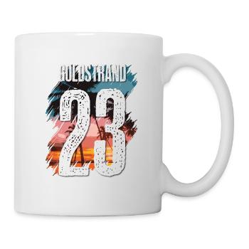 Goldstrand 23 Trikot 2023 - Tasse - Weiß - Rechts