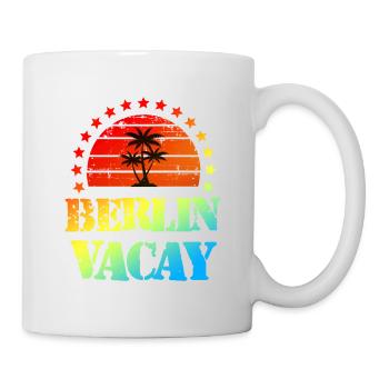 Vacances à Berlin - Mug blanc - blanc - Droite