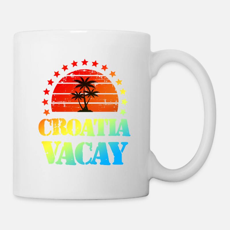 Croatia Urlaub - Tasse - Weiß