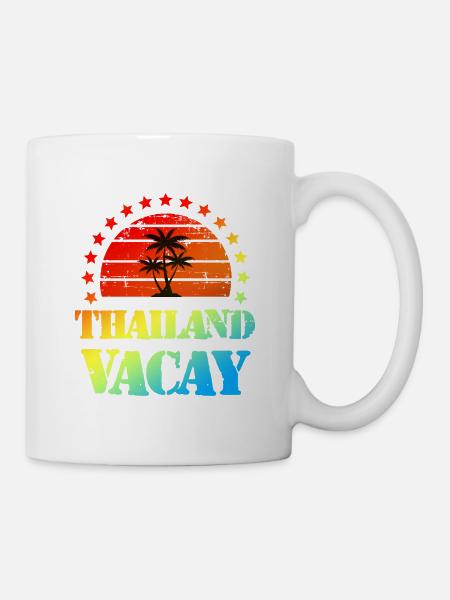 Thailand Urlaub - Tasse - Weiß