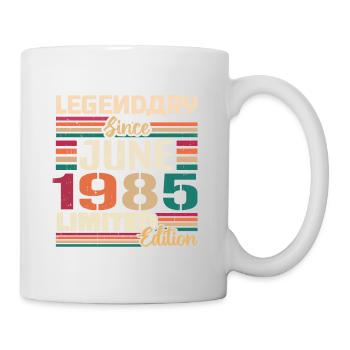 Légendaire Juin 1985 Edition Limitée Juin 1985 - Mug blanc - blanc - Droite