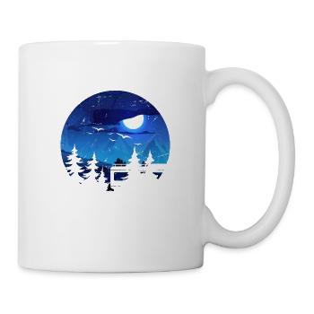 I Hate Pulling Out Funny Camping Trailer Retro - Mug - white - Right